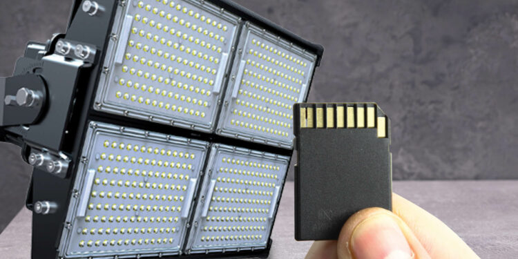 sd karta led reflektor